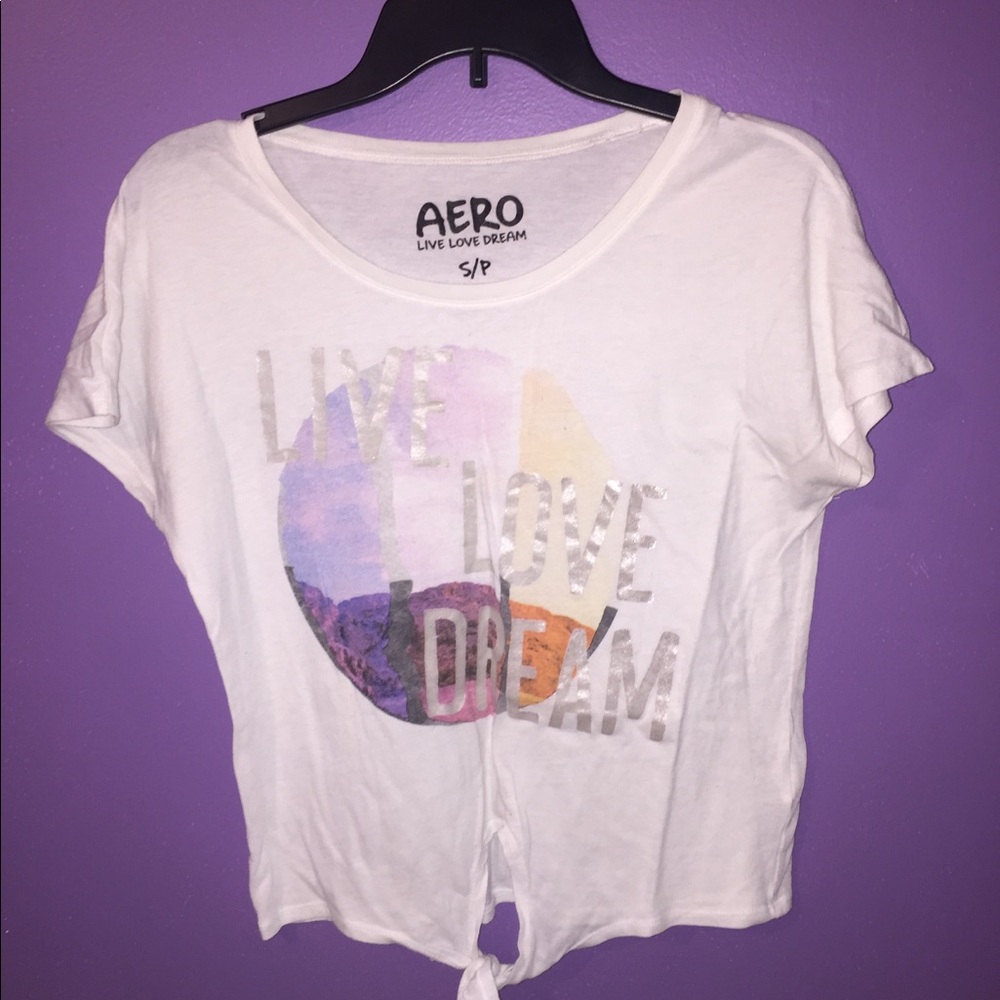 Aeropostale Cropped Shirt